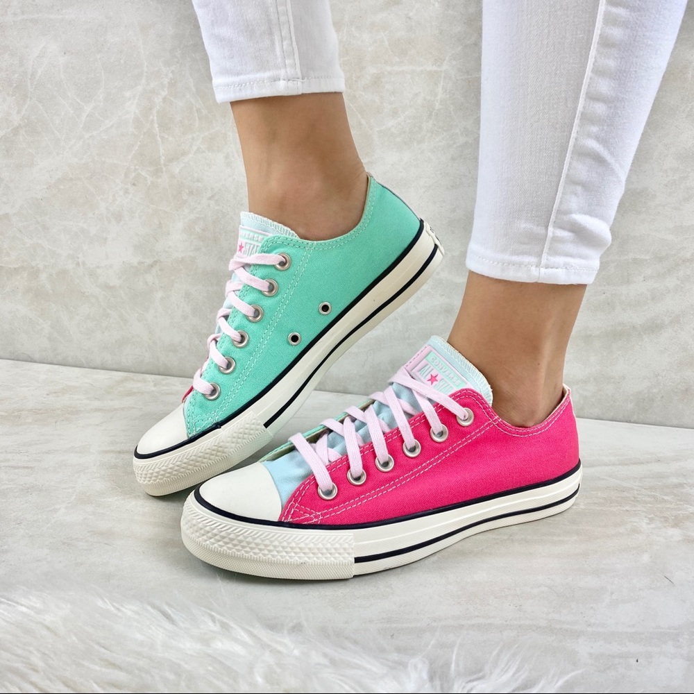 CONVERSE Chuck Taylor AS OX Multi Pink Low…